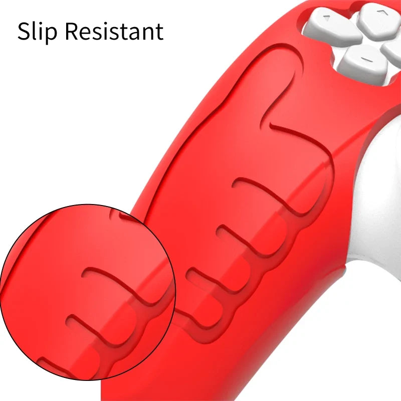 Anti-Slip Soft Silicone Protective Case Gamepad Joystick Silicone Case Protective Case Gamepad Joystick Shell for PS5