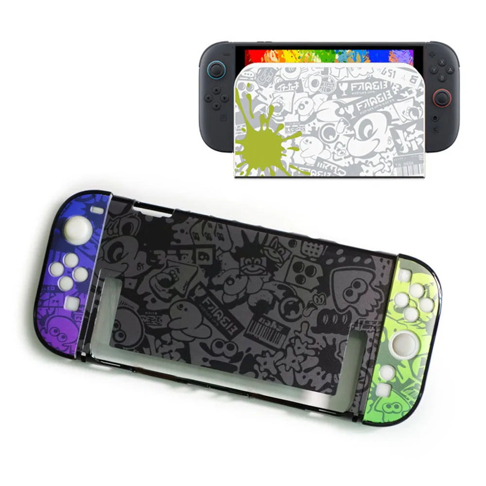 Hard Crystal Case for Nintendo Switch 2 & OLED with TV Dock