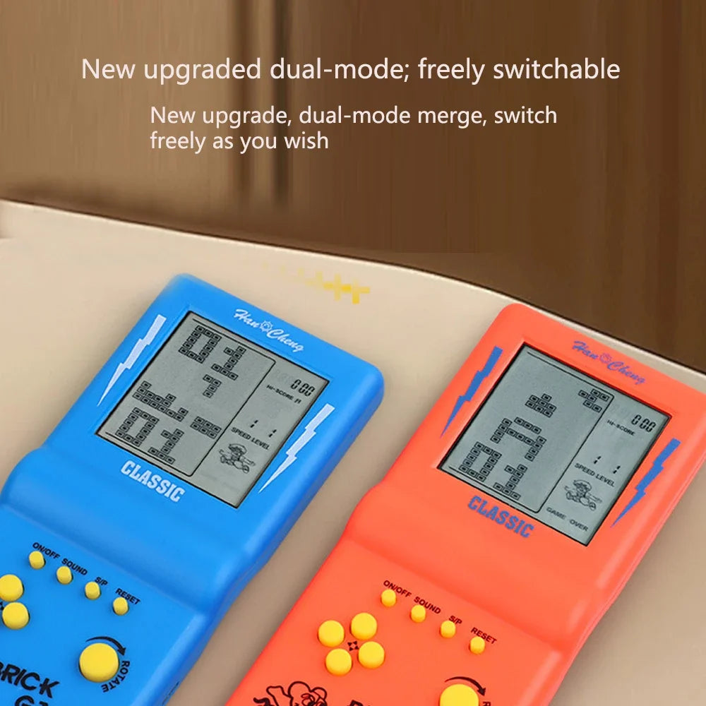 Large Screen Tetris Handheld Game Console, 3.5 Inch Retro