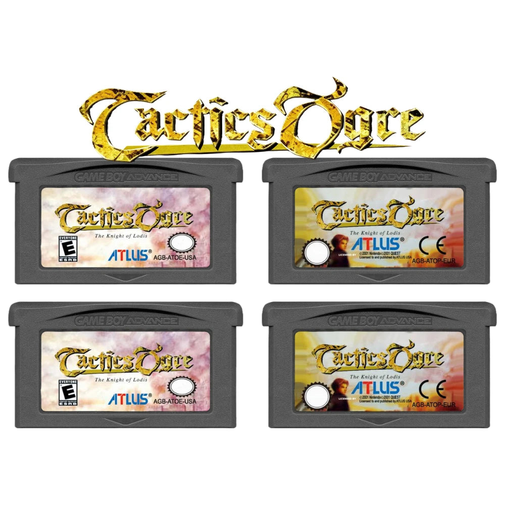 Tactics Ogre: The Knight of Lodis GBA Game Cartridge