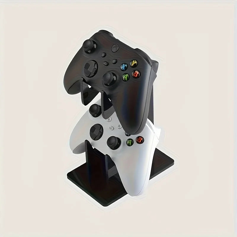 3D Printed Dual-Layer Game Controller Stand Storage Box Universal Gamepad Holder Desktop Mount Bracket For PC Gaming Accessories