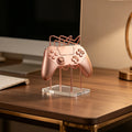 Clear Acrylic Game Controller Stand with Headset Holder