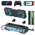 10-in-1 Dock for Nintendo Switch & Steam Deck, M.2 NVMe Box