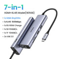 UGREEN USB HUB Type-C to 4K HDMI VGA RJ45 PD100W 3.5mm SD&TF USB3.0 Splitter for MacBook Laptop Steam Deck USB-C Docking Station