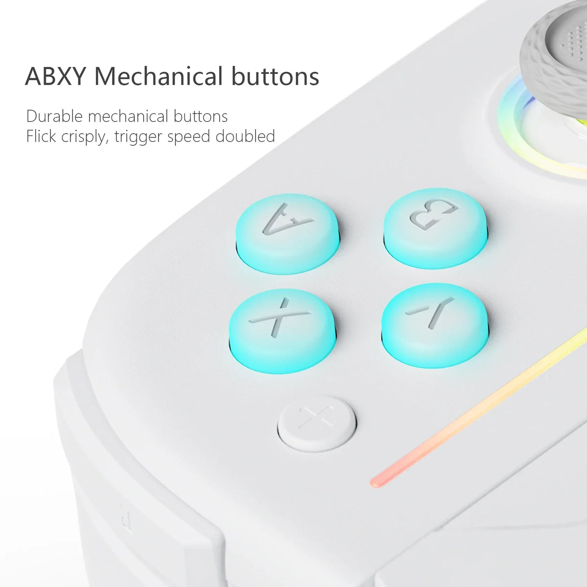 LinYuvo Wireless Switch Controller KS52 for Nintendo NS/OLED,Wireless Joypad Controller with Adjustable Vibration&Large Battery