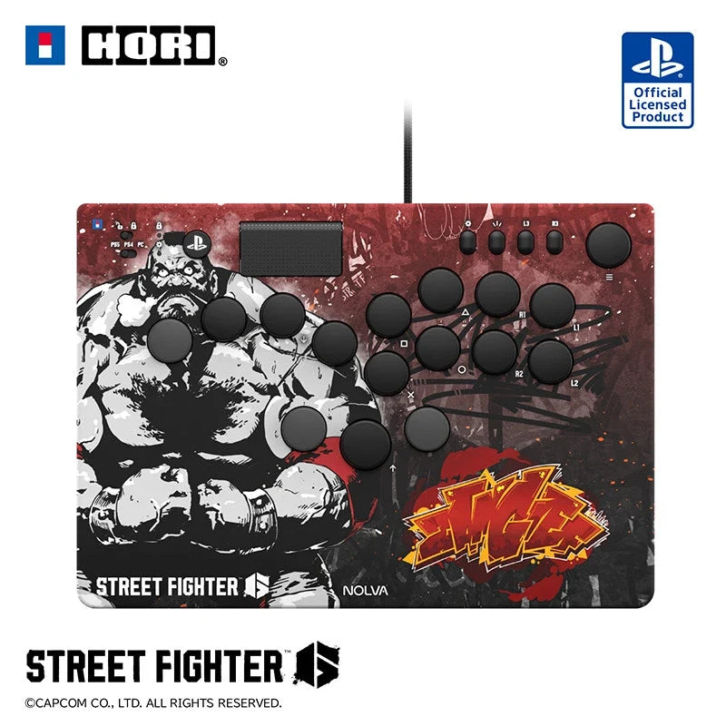 Hori Hitbox Fighting Arcade Controller Street Fighter 6 Cammy Mechanical All Button For Ps5 Pc Windows Tekken King Of Fighters.