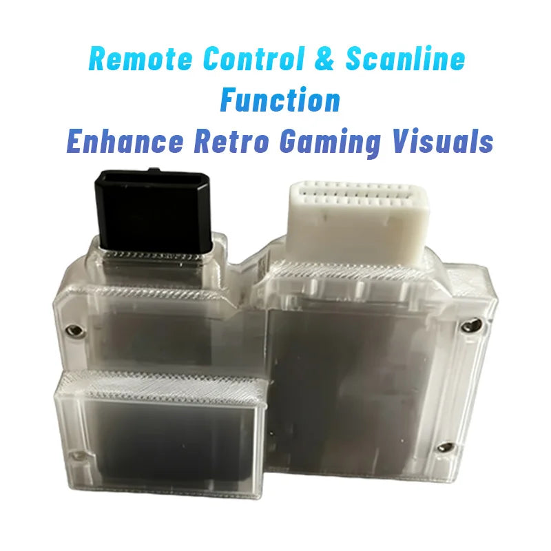 GameCube GCVideo Ultra Video Converter - 480p HDMI & Analog Output with Scanlines - Professional Grade No-Mod Solution