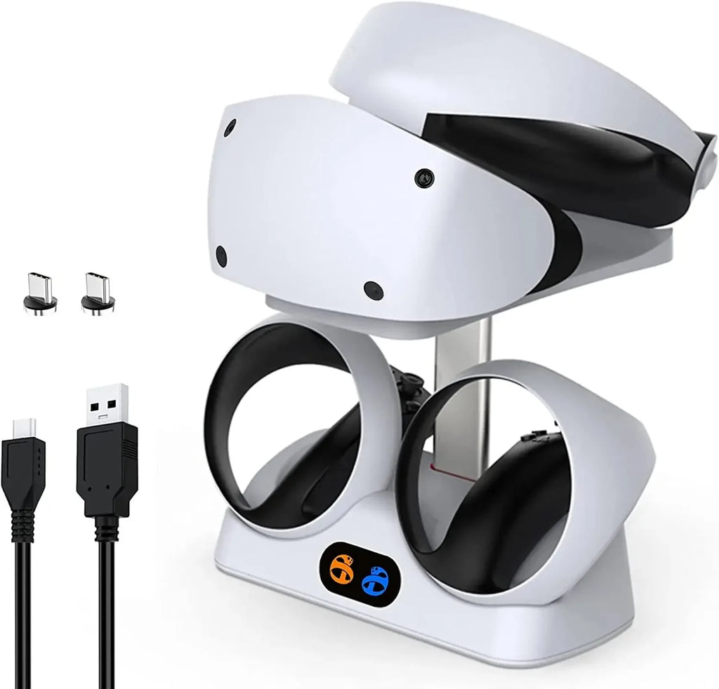 PS5 PS VR2 Controller Charging Dock with VR Headset Stand