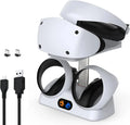 PS5 PS VR2 Controller Charging Dock with VR Headset Stand
