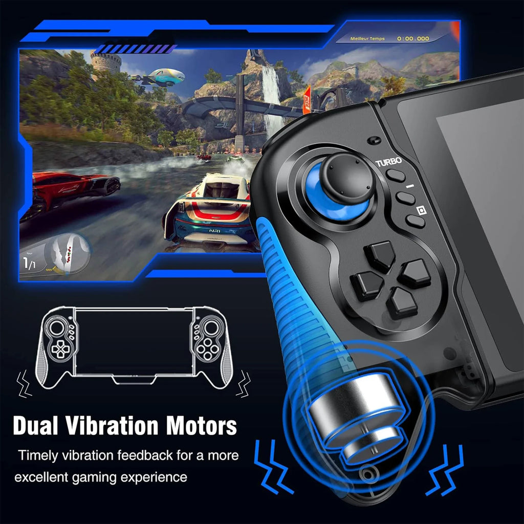 Dual Color Wired Gamepad with 6-axis Somatosensory and Dual Vibration For Switch Gaming Console STK-7037A&B