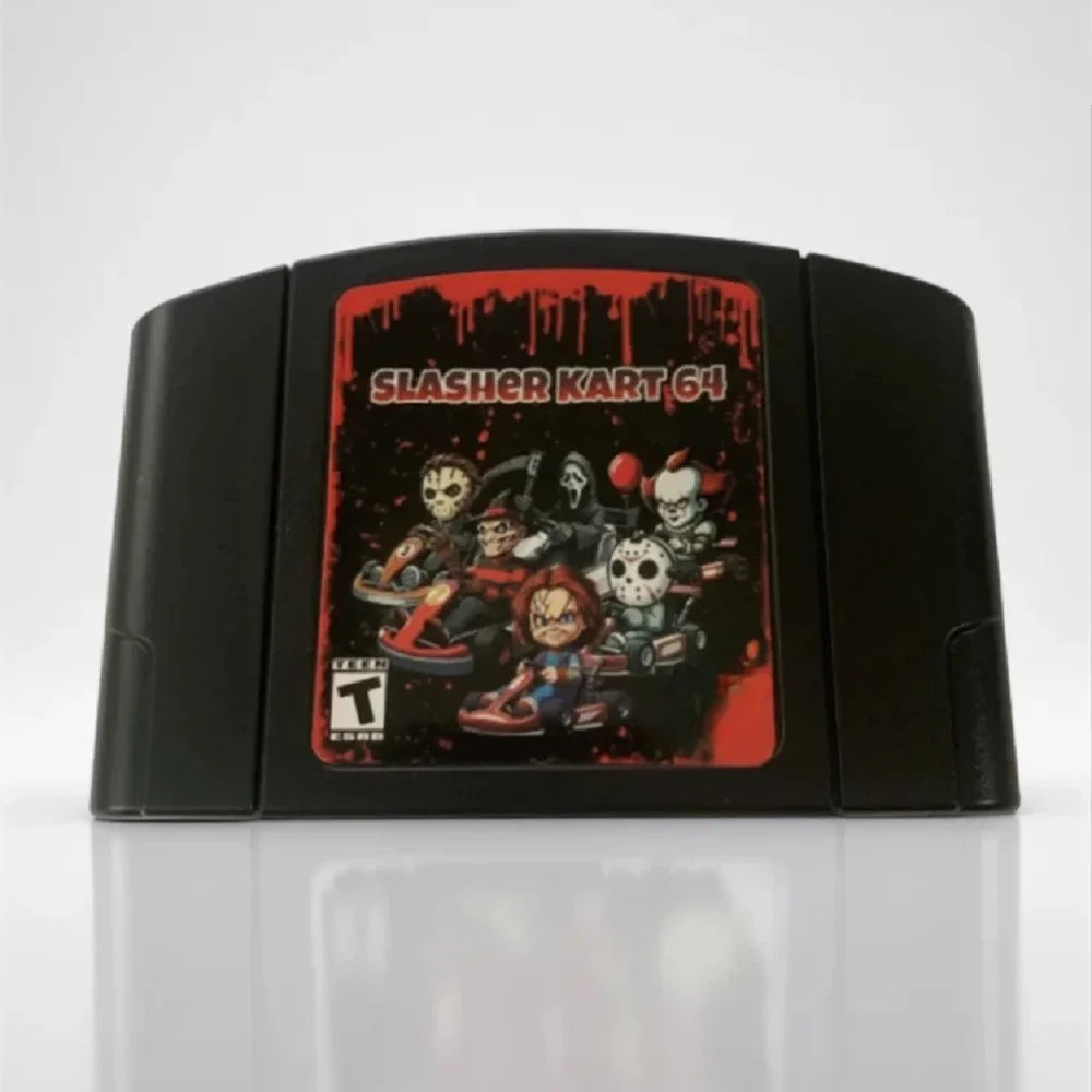 Slasher Kart 64 N64 Game Cartridge US Version English
