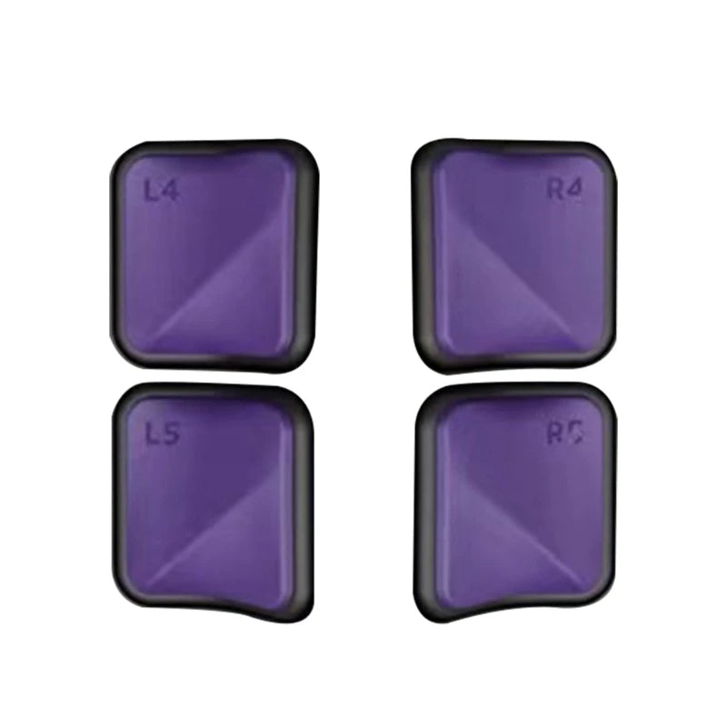 Back Button Enhancement Set for Steam Deck anti-slip Pads Handle Grip for Steam Deck Console Grip Backs Back Button Accessory