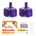 eXtremeRate Hall Effect Joystick Kit for PS5 Controller, 3D Analog Stick Repair Accessory with Sensor & Calibrate Board