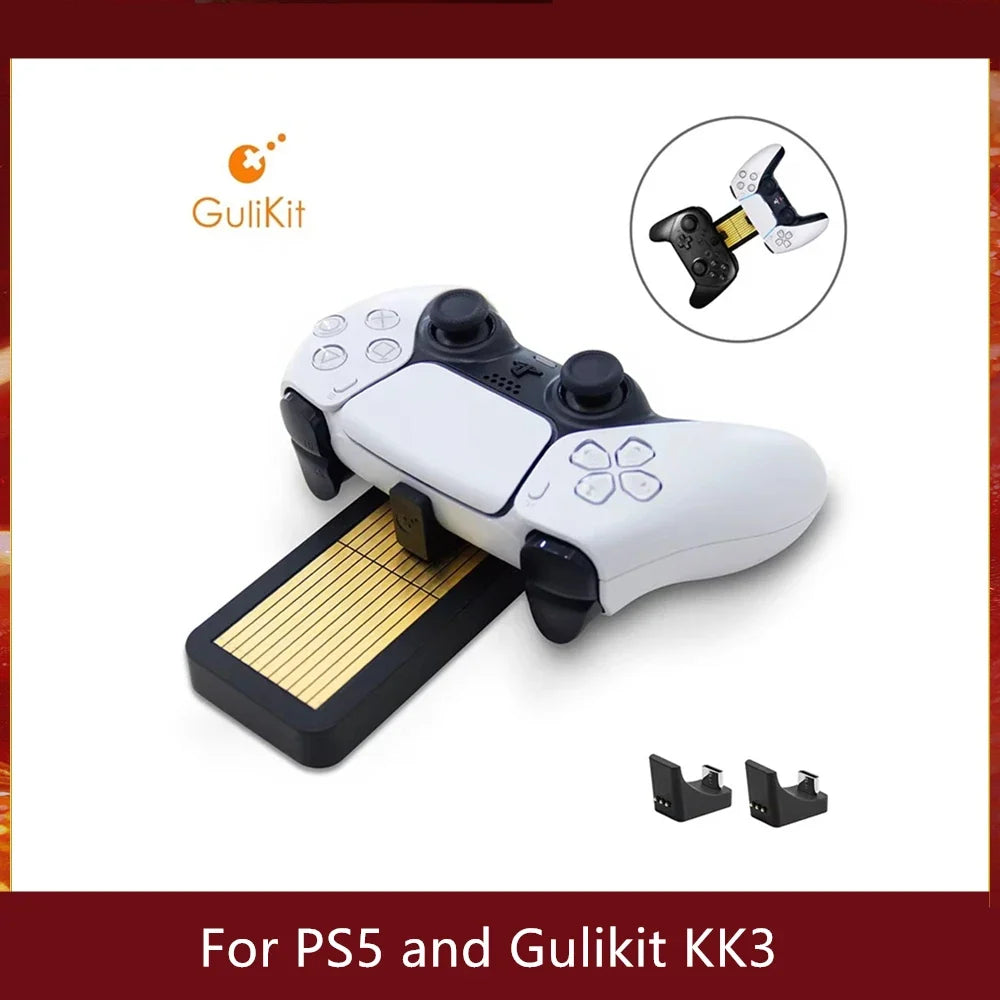 GuliKit KK3 Dual Controller Charging Dock for PS5, Switch Pro