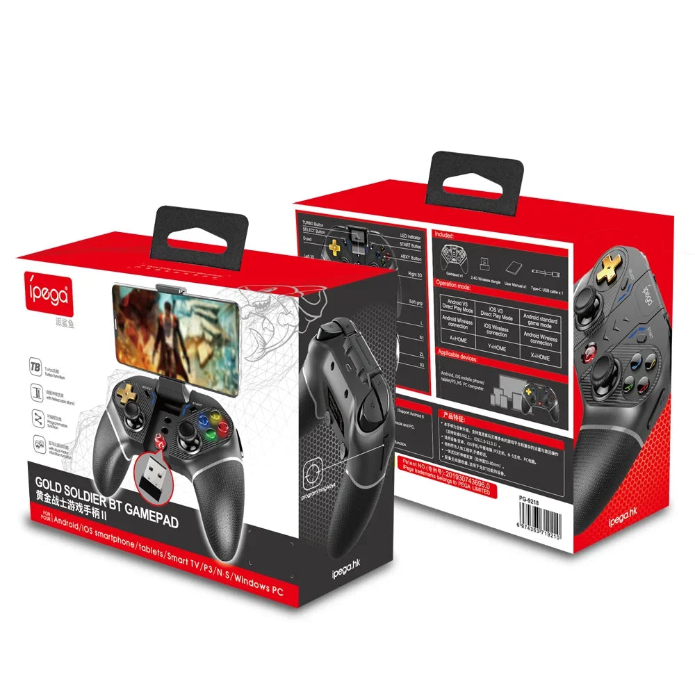 Ipega PG-9218 Wireless Gaming Controller, Android, iOS, PC