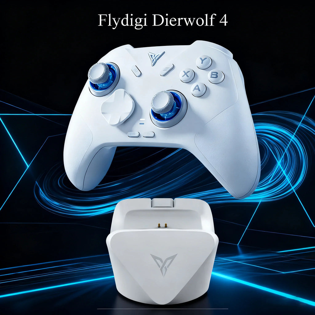 Flydigi Direwolf 4 Gamepad, Hall Effect 1000Hz Wired/Wireless