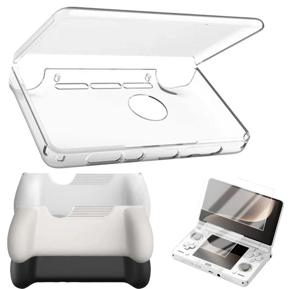 TPU Clear Protective Shell for AYN Thor Dual-Screen Flip Console