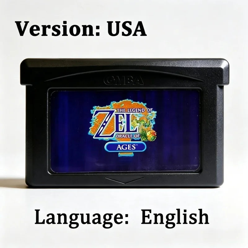 GBA Game Cartridge 32 Bit Video Game Console Game Card Link To The Past Awakening DX Minish Cap Classic Boutique Collection
