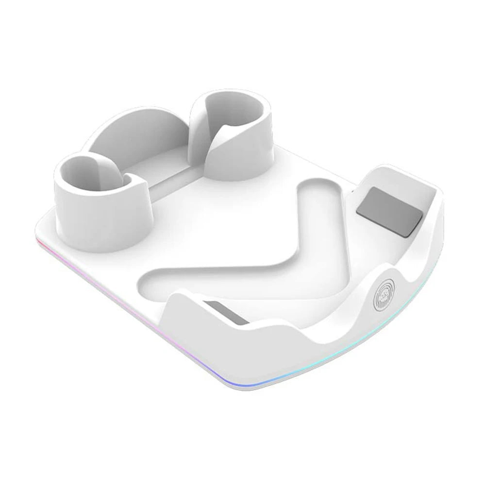 Charging Dock for Meta Quest 3S VR Headest Fast Charging Station Headset Display Stand and Controller Mount Controller Holder