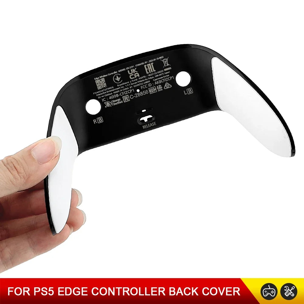 Replacement Back Case For PS5 DSE Controller Housing Back Shell Compatible with PS5 Edge Controller Non-Slip Cover