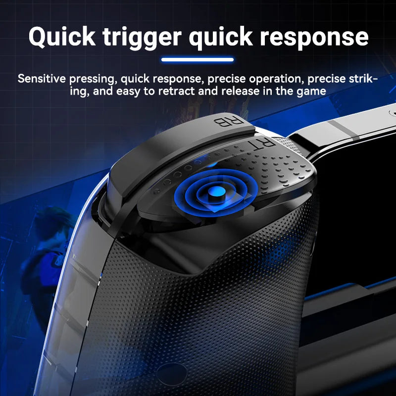 BSP-D6mini Foldable Wireless Controller for Switch, PC, Android