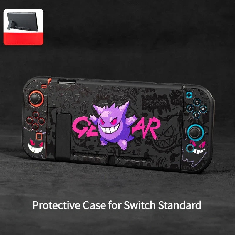 Gengar Case for Nintendo Switch OLED, Dockable Hard Shell