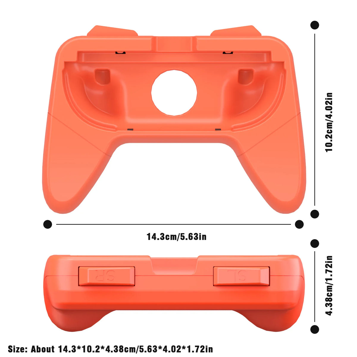 2Pcs Joy-Con Grips For Nintendo Switch 2 Joypad Hand Grip Stand Controller Gamepad Holder Bracket For NS Switch 2 Accessories
