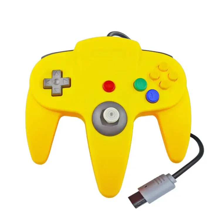 Wired Gamepad for Nintendo N64, Classic Joypad with Long Cable