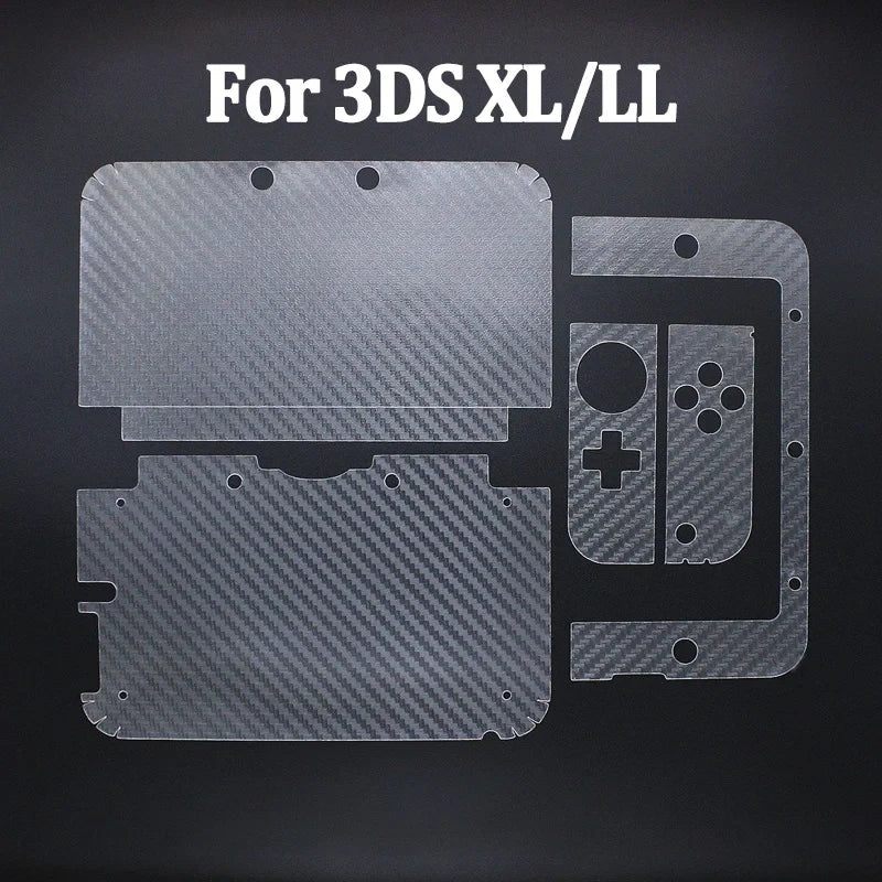 1PC Anti Scratch Carbon Fiber Full Body Skin Sticker Protective Film For 2DS/3DS/New 2DSXL/3DSXL/NDSL/NDSI XL/Switch/2/Oled/Lite