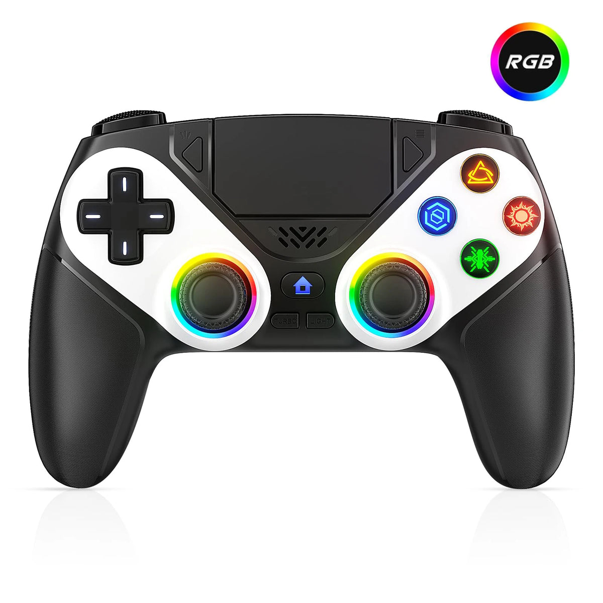 Wireless Controller for PS5 and PC with Hall Effect Sticks