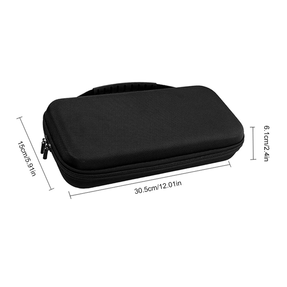 EVA Handheld Console Storage Bag for Asus Rog Ally X Game Console Carrying Case Shockproof Protective Cover Handbag for Rog Ally