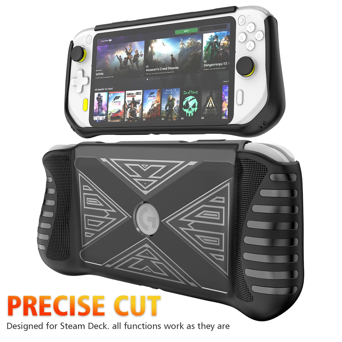 For Logitech G Cloud TPU Protective Case Shockproof Anti-Scratch Non-Slip Handheld Gaming Console Cover