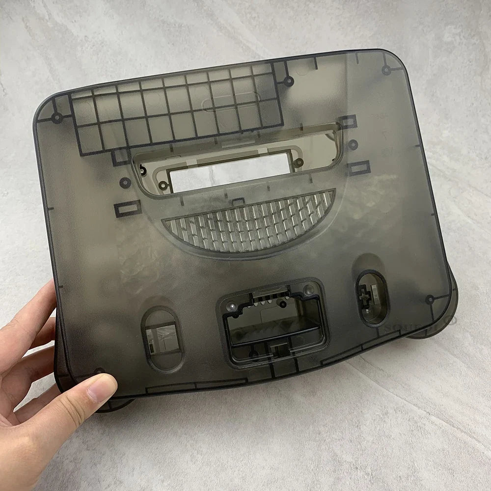 N64 Replacement Housing Shell for Nintendo 64, Transparent Case