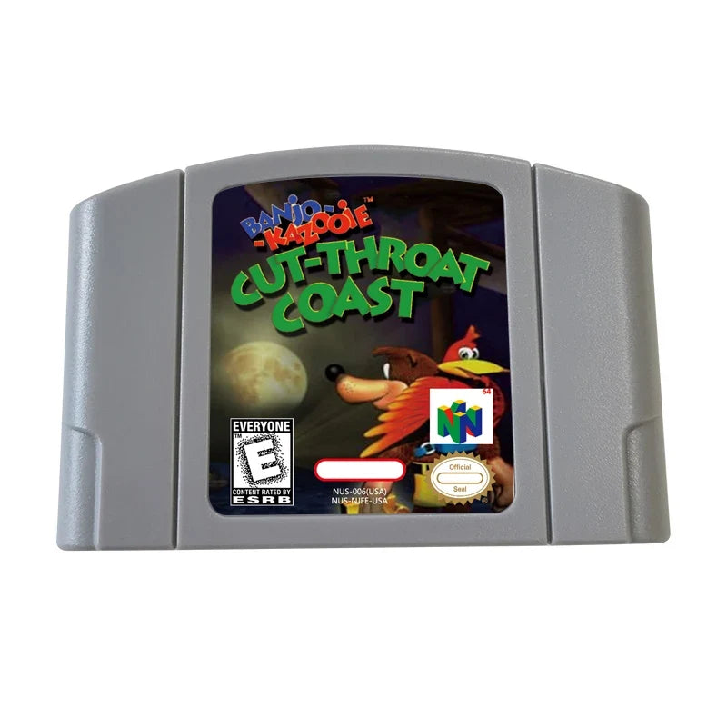 Banjo-Kazooie N64 Game Cartridge NTSC-U English Version