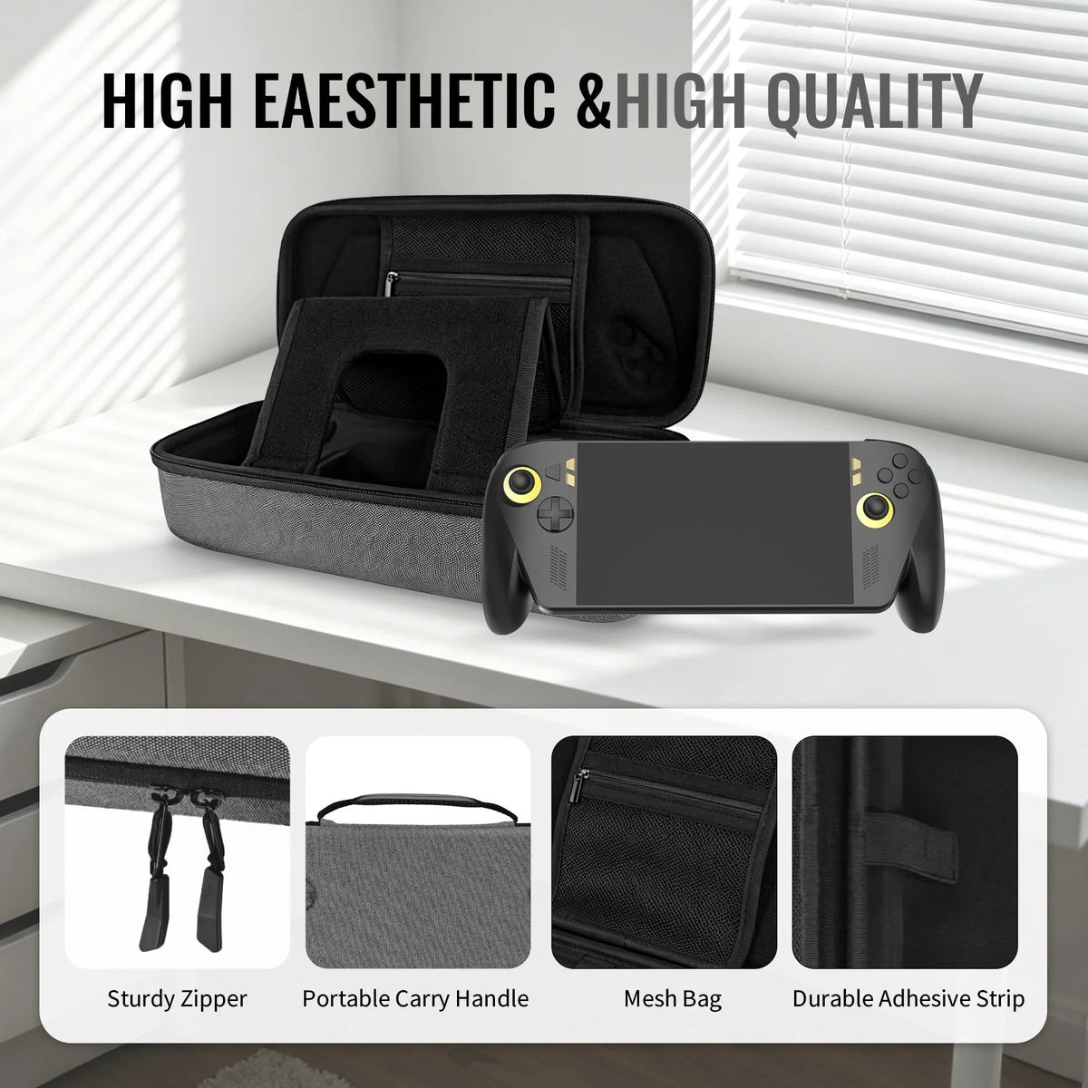 For ROG Xbox Ally X20 Protective Case Carrying Bag Handheld Hard EVA Travel Storage Bag for ROG Xbox Ally X20 Accessories