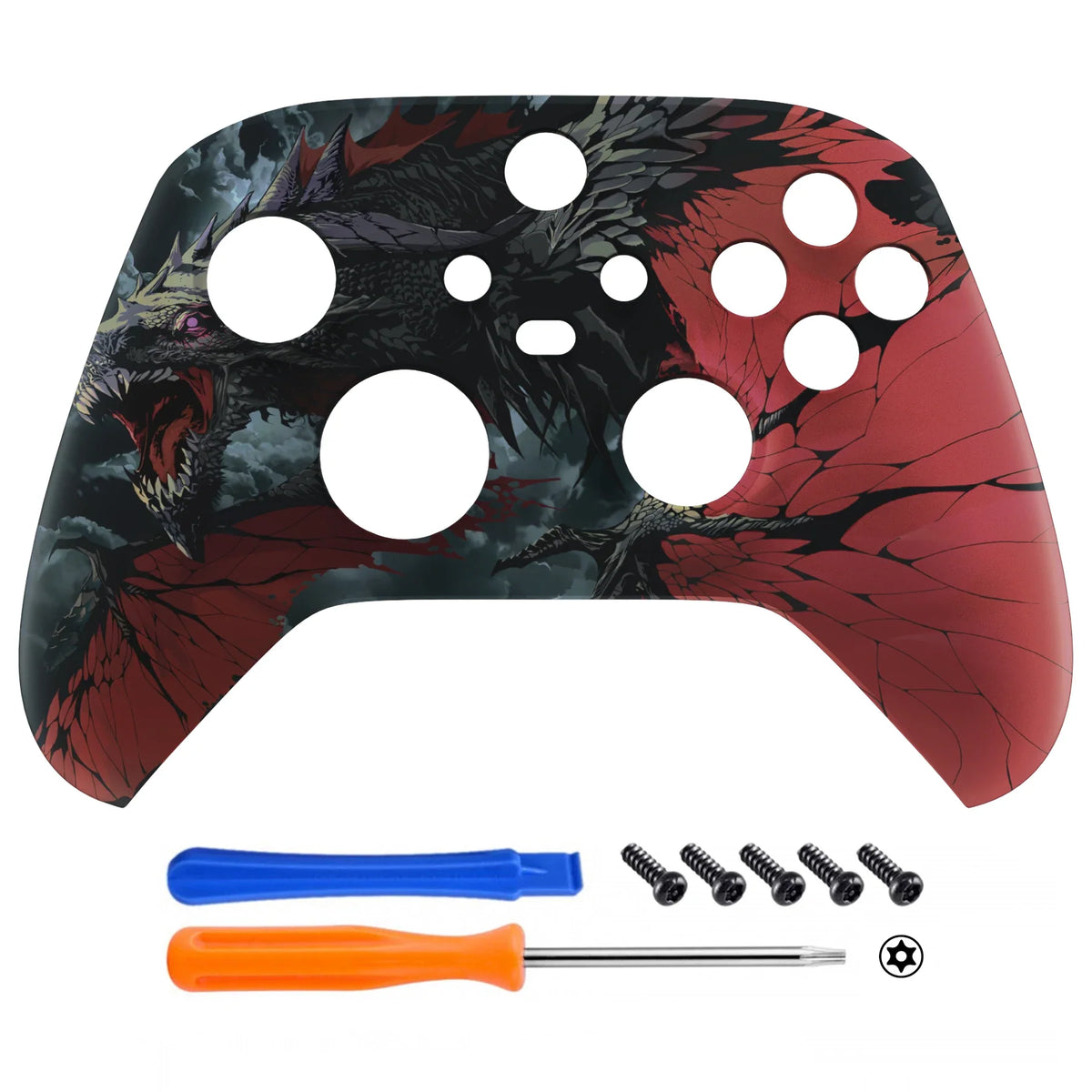eXtremeRate Front Shell for Xbox Series X/S, Roaring Dragon