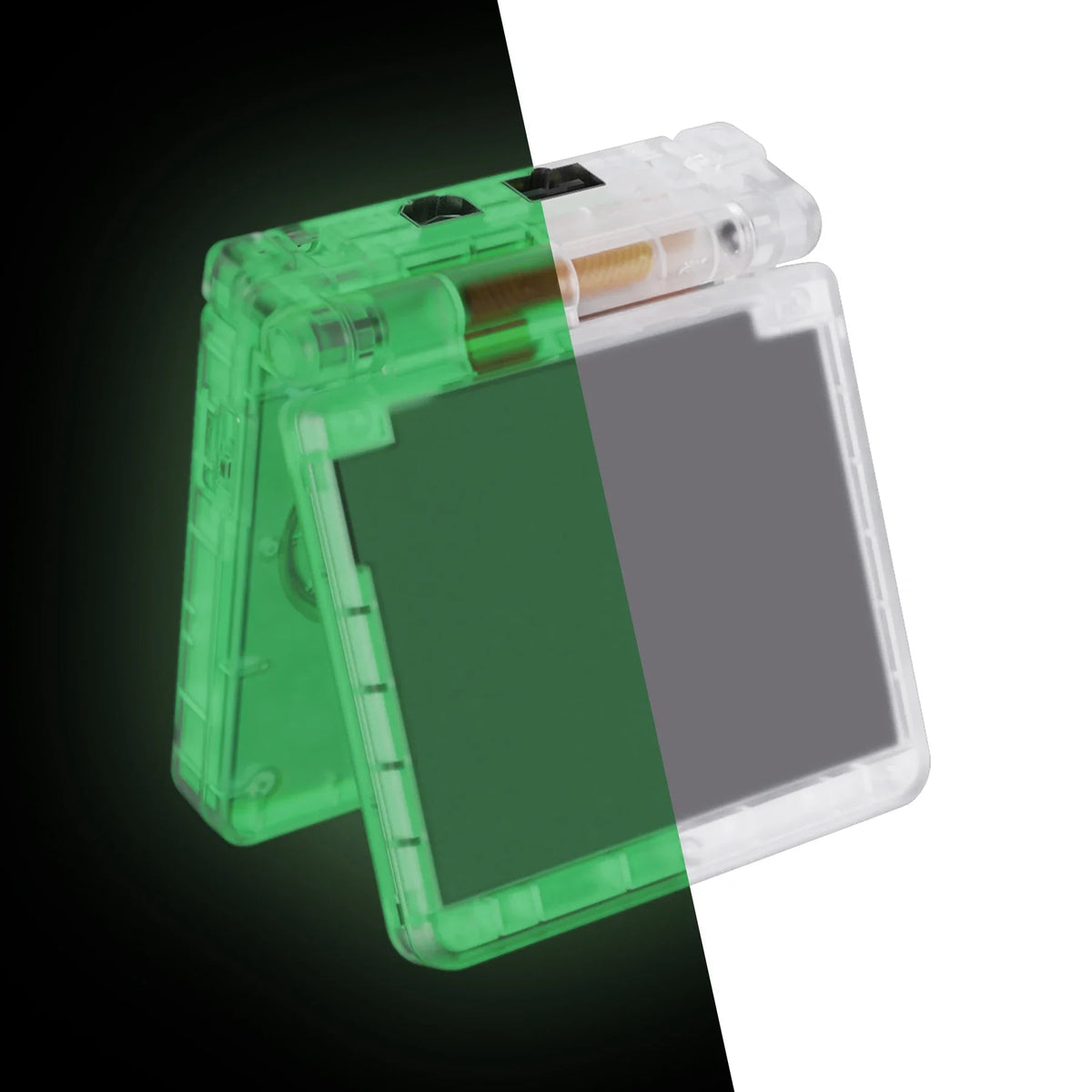 eXtremeRate IPS Ready GBA SP Clear Shell for IPS & Standard LCD