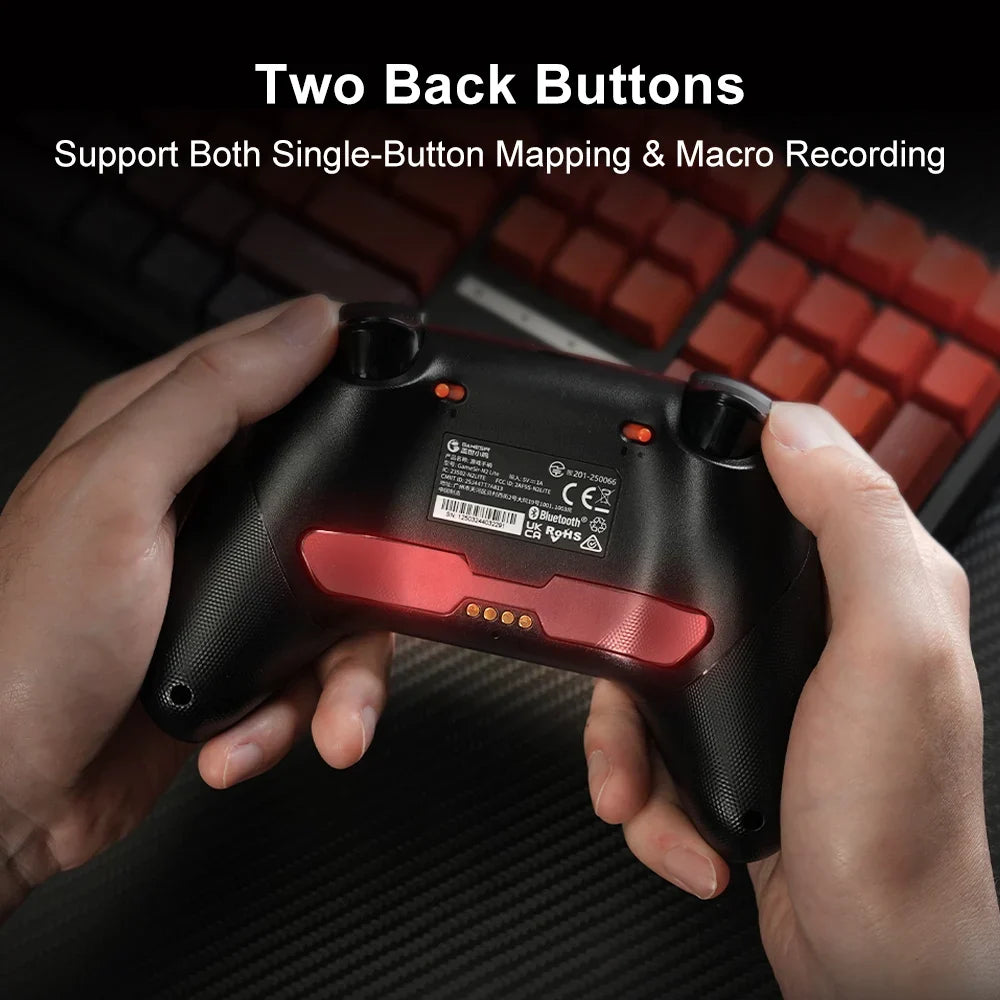 Gamesir Nova 2 Lite Controller for PC Nintendo Switch Bluetooth Wireless Hall Effect Ultra-Low Stick Latency Mechanical Bumper