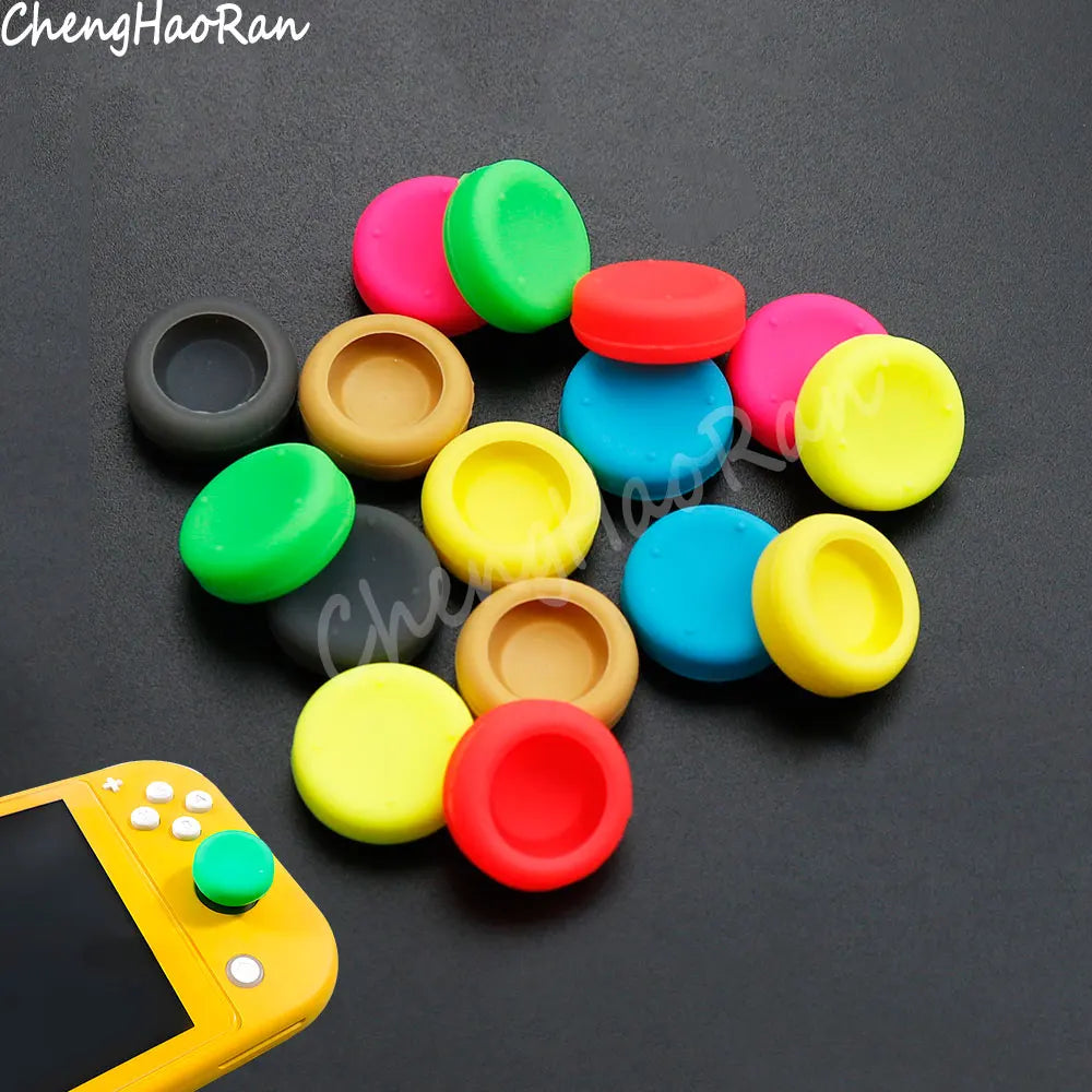 2 Pcs Silicone Non-Slip Thumb Joystick Cover Cap For Switch NS Joy-Con Controller Thumb Joystick Cover Cap Repair Replace Parts