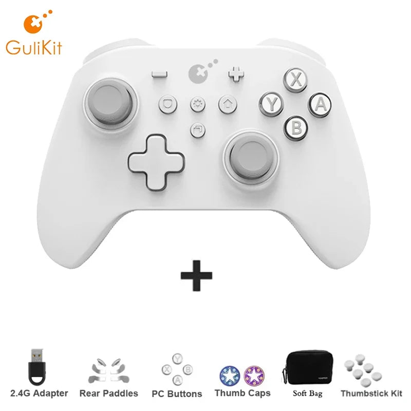 GuliKit KK3 MAX Controller NS39 KingKong 3 Gamepad with Hall Effect Joysticks & Triggers for Windows Nintendo Switch Android iOS
