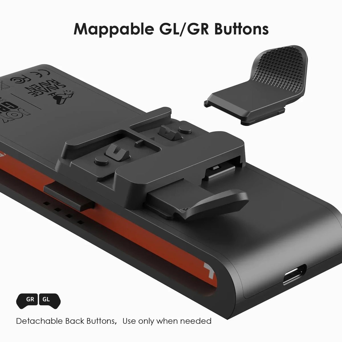 JoyGrip Pro Ergonomic Charging Grip for Switch 2 Joy-Con