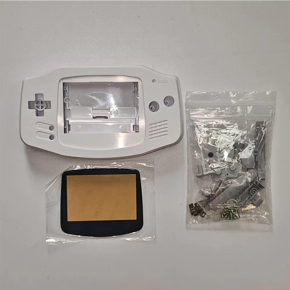 High Quality No Brand Logo Gameboy Advance GBA Shell Kit.There is no brand logo on the shell