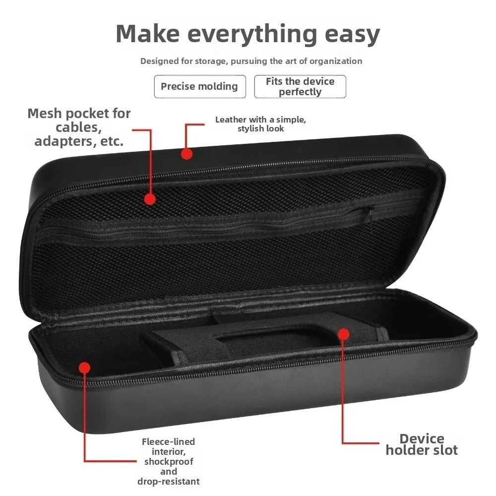 New EVA Carrying Case Shockproof Waterproof Storage Bag Portable Protective Cover for OneXPlayer FLY Apex Game Handheld Console