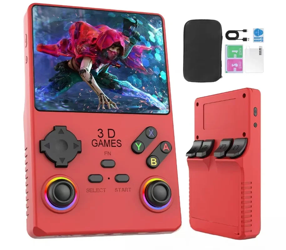 POWKIDDY R36S V40 Pro Handheld Console 3.5-Inch, 35000 Games