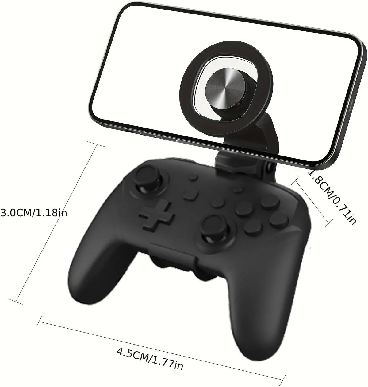 Magnetic Phone Holder for Switch Controller, Android & iOS