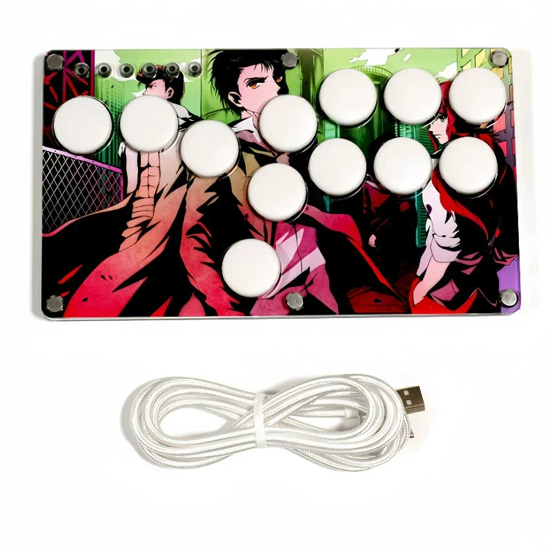 Arcade Hitbox Fighting Keyboard Controller for PS4, Steam, Switch