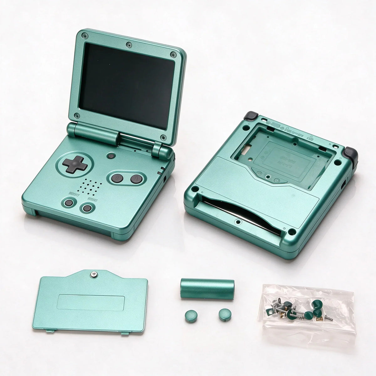 GBA SP Replacement Housing Shell, Solid & Clear Colors, DIY