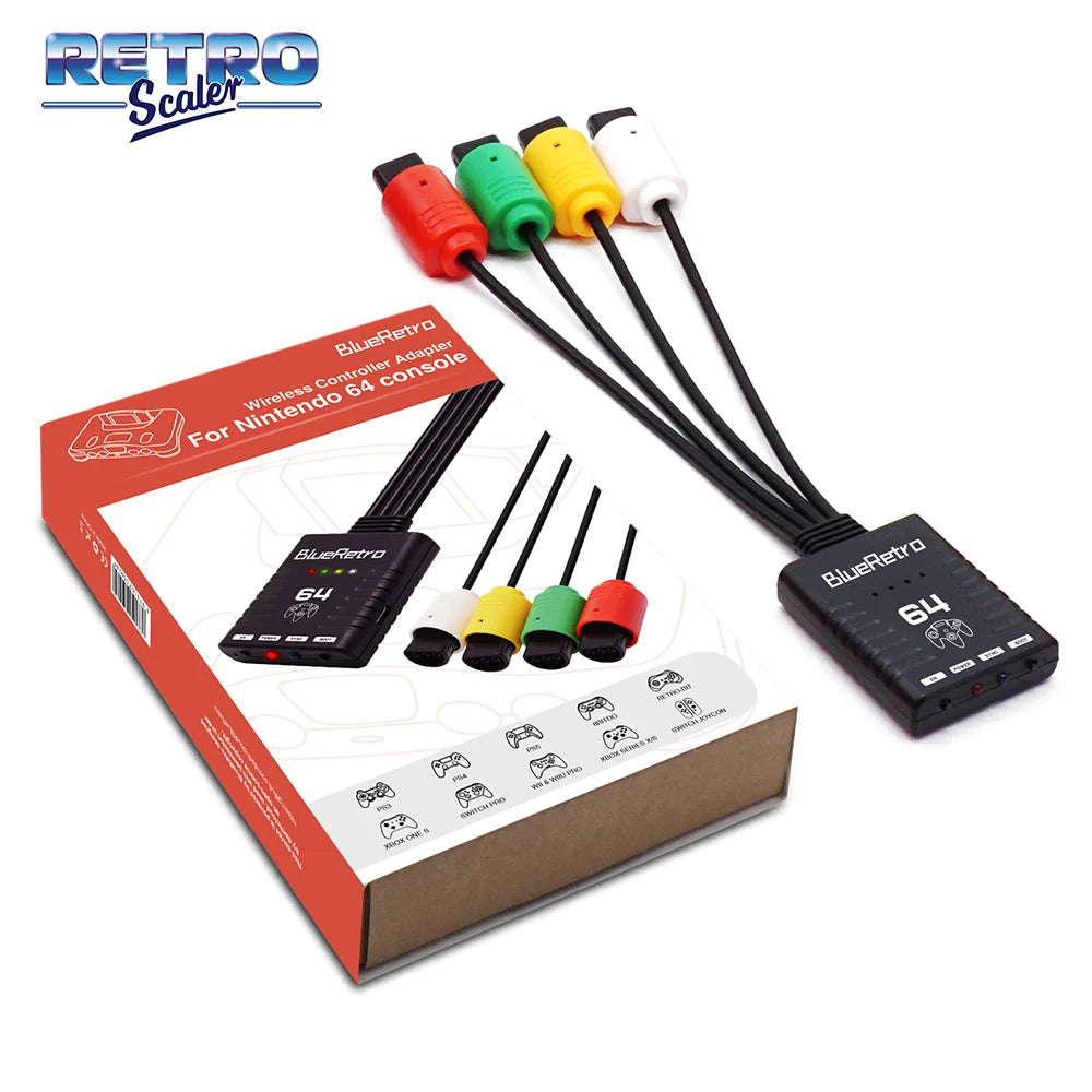 N64 RetroScaler BlueRetro Wireless Controller Adapter
