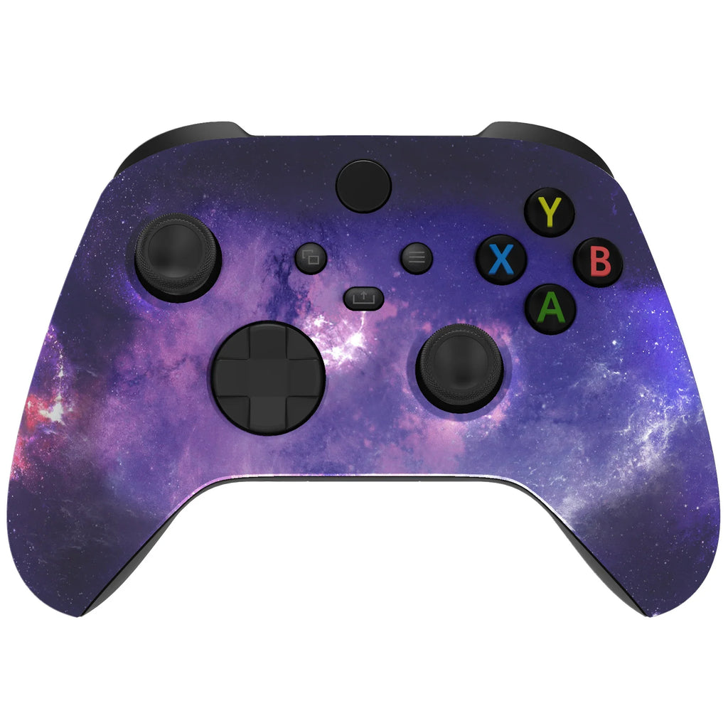eXtremeRate Replacement Soft Touch Front Housing Shell Cover Faceplate for Xbox Series X/S (Xbox Core) Controller Multi-patterns