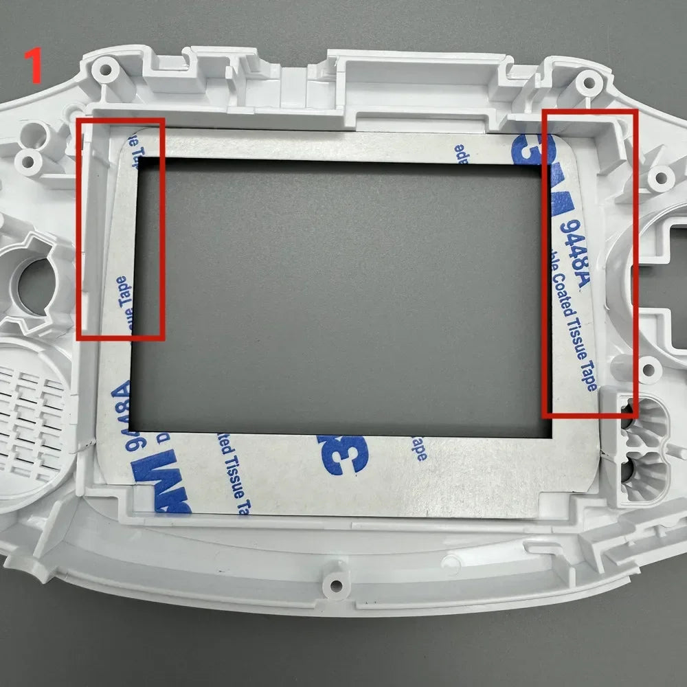 GBA IPS LCD Screen Kit No Shell Cutting Required Easy Install 2.9" High Bright IPS Display 480*720 Shell Set for Gameboy Advance